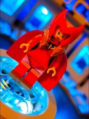 Scarlet Witch Minifigure Lego Compatible